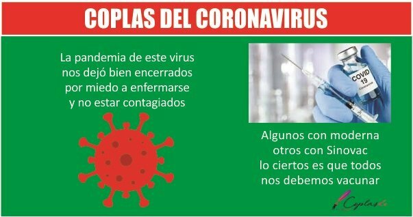 coplas del coronavirus